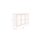Gertlush dressoir 38,5x100x80 cm - goud
