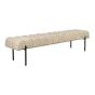 Minnie bench 180 cm - beige