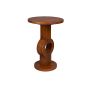 Tondo bijzettafel - bruin