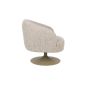 Rolland draaifauteuil - beige/bruin