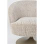 Rolland draaifauteuil - beige/bruin