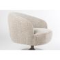 Rolland draaifauteuil - beige/bruin