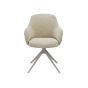 Eetkamerstoel Bern 61x66x91 cm - naturel bouclé | taupe metaal