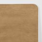 Restaurant/Bartafel Blad Vierkant Sloppy Edge 70x70 cm - naturel mangohout