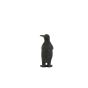 Penguin tafellamp E14 12x12x24 cm - mat zwart