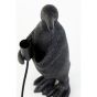 Penguin tafellamp E14 12x12x24 cm - mat zwart