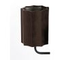Edisa tafellamp 3L - velvet donkerbruin