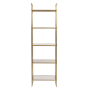 Mariki kast 55x40x180 cm bruin glas/licht goud van het woonmerk Light&Living