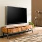 Angel tv-meubel acacia hout naturel 180cm van het woonmerk Fraaai