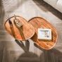 Tula organische salontafels - set van 2 - naturel