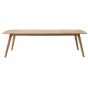 Kiran uitschuifbare eettafel 90x150-195 cm