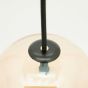 Shona cluster hanglamp rechthoek - amberkleurig