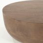 Karibu salontafel rond - bruin