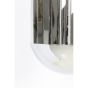 Grayson hanglamp 3L Ø24x45 cm - chroom/smoke