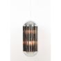 Grayson hanglamp 6L Ø30x70 cm - chroom/smoke