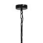 Meya hanglamp Ø23x31 cm - zwart-goud