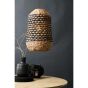 Tripoli hanglamp - naturel/zwart