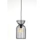 Lazar hanglamp ø18x34 cm - mat zwart