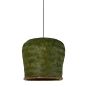 Patuk hanglamp Ø50x42 cm - bamboo/groen