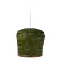 Patuk hanglamp Ø50x42 cm - bamboo/groen