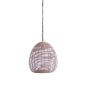 Oliveria hanglamp ø32x39 cm - licht roze
