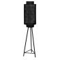 Gruaro vloerlamp mat zwart 150 cm van het woonmerk Light & Living