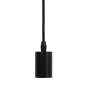 Brandon hanglamp rond 3L zwart