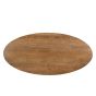 Jesper ovale eettafel - 160 cm - mangohout - naturel