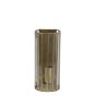 Strøby wandlamp 14x13x30,5 cm - antiek brons+glas