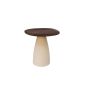 Brix Marron bijzettafel 50 cm - bruin