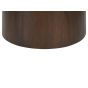 Brix Bottecino eettafel ø130 cm - donkerbruin/beige