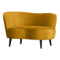 Sara lounge fauteuil links velvet van het woonmerk Woood