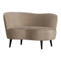 Sara lounge fauteuil links velvet van het woonmerk Woood