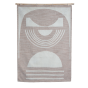 Juup vloerkleed/wandkleed 170 x 240 cm naturel van het woonmerk Woood