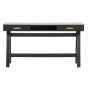Dian bureau grenen 140 cm diep zwart van het woonmerk Woood