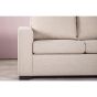 Janis 3-zitsbank L+R stof - beige