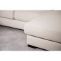 Troy 5-zits hoekbank L+R stof - beige