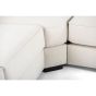 Troy 5-zits hoekbank L+R stof - beige