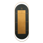 Sanou spiegel ovaal XL 168x60 cm antique brass van het woonmerk Woood