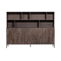 New Gravure wandkast essen fineer espresso van het woonmerk Woood