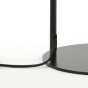 Subar vloerlamp 45x28x158 cmsmoke glas/zwart