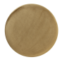 Nadien poef Ø40x44 cm velvet bruin/goud van het woonmerk Light&Living