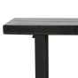 Mayen sidetable 160x44x82 cm glanzend zwart van het woonmerk Light&Living
