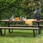 Arezzo picknickset rechthoek polywood teaklook