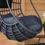 Sturdy hangstoel zwart