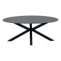 Crest tafel ovaal 180x100x73cm
