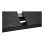 Uittrektafel Baleno nuance 180/240x100 cm - antraciet