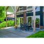 Tuintafel Murcia nuance 160x90 cm - antraciet
