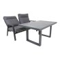 Loungebank Ohio 2-pers - grijs