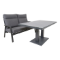Loungebank Ohio 2-pers - grijs